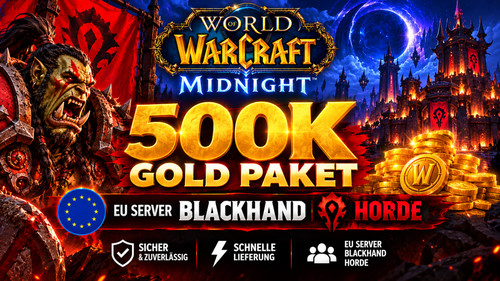 Wow retail gold midnight - retail,